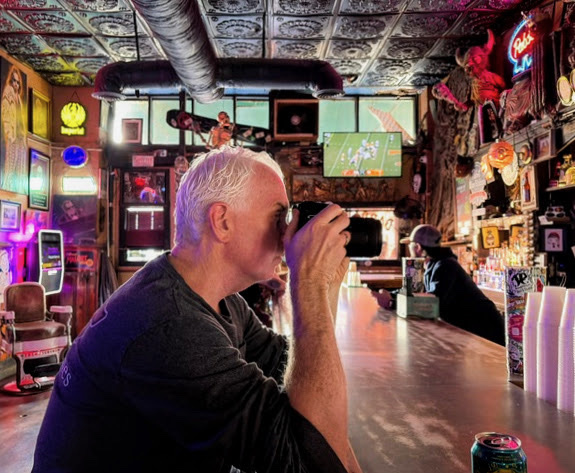 Tom Brady behind the camera